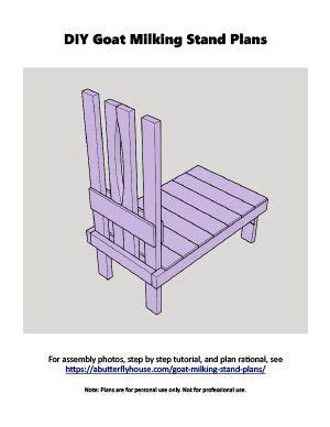 DIY Goat Milking Stand (With Printable Plans!)